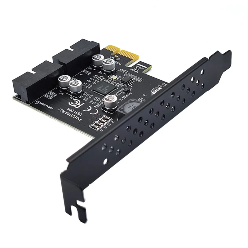 

USB 3.2 Pci Express Adapter Pci E to 7 Ports USB3 Gen1 Expansion Adapter Card Pci-E Extender Pci Express Card F