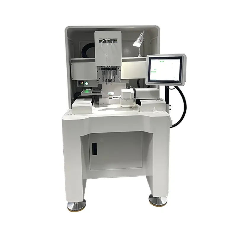 Mini Automatic Wax Setting Equipment Jewelry Auto Wax Setter Zircon Inserting Intelligent Stereo Diamond Stone Setting Machine