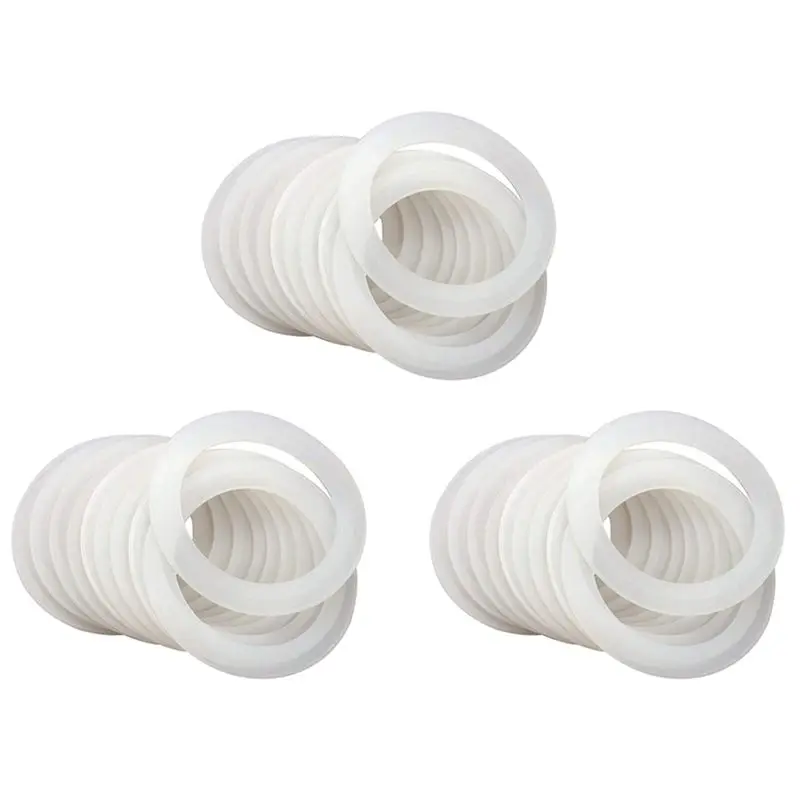 Silicone Sealing Rings Gasket For Leak Proof Mason Jar Lids (72 Pack, Regular Mouth)-AT36