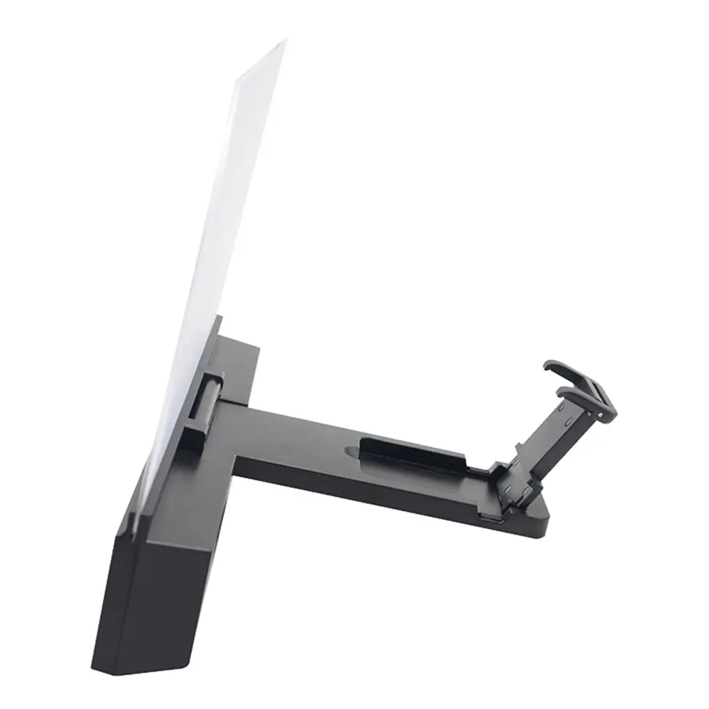 Bluetooth Speaker Magnifying Bracket Mobile Phone Magnifier Stand Holder Bracket with Acrylic Lens