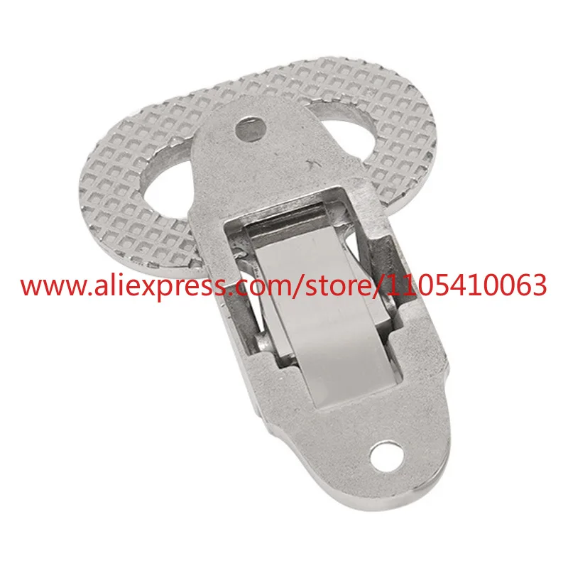 1Pcs marine stainless steel pointed foot pedal center foot pedal yacht pedal marine