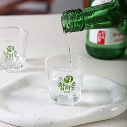 Korean Soju Shot Glasses Sets - Elevate Your Sipping Experience with 2.0 oz Clear Glass, Ideal for Whiskey, Tequila, and Liquor