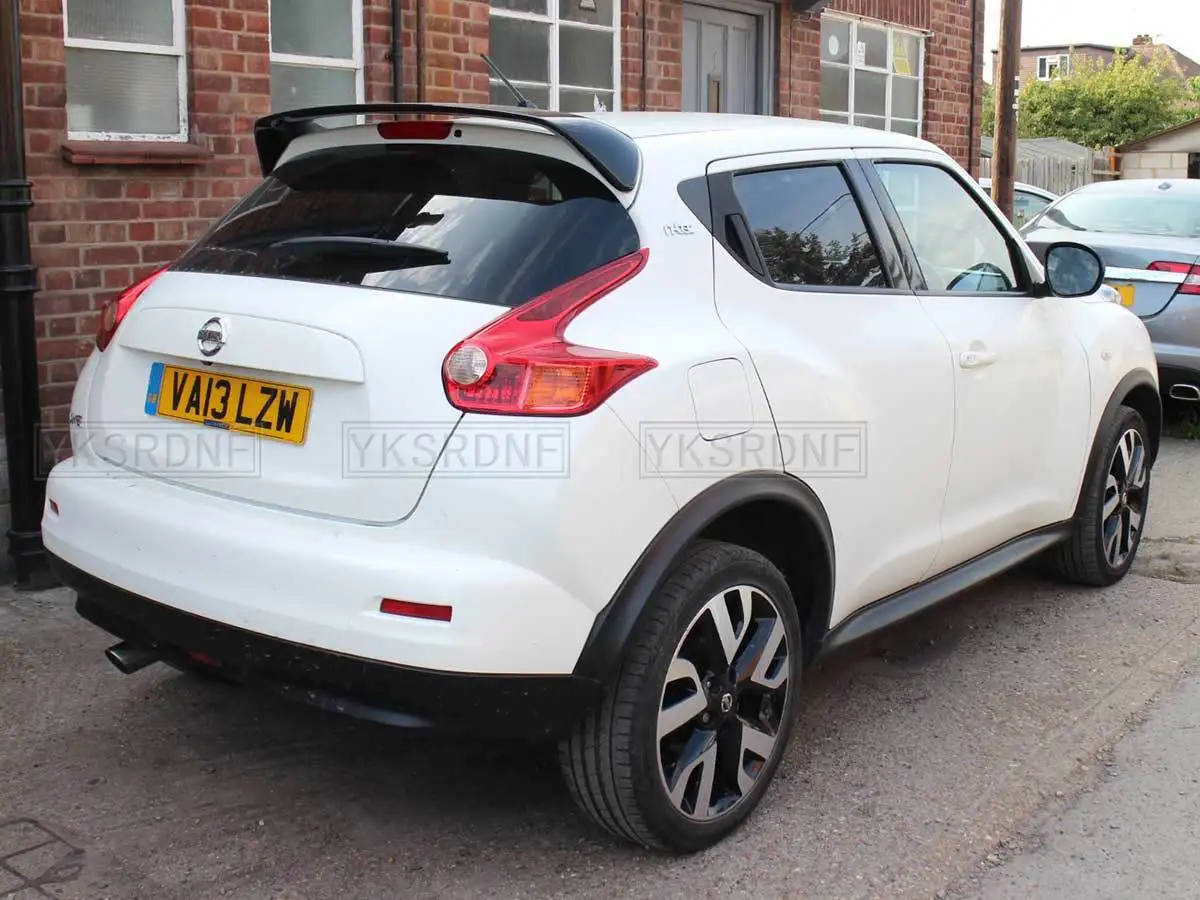 For Nissan Juke Spoiler 2010 2011 2012 2013 2014 2015 High Quality ABS Material Car Rear Wing Primer Color Rear Wing Lip Spoiler