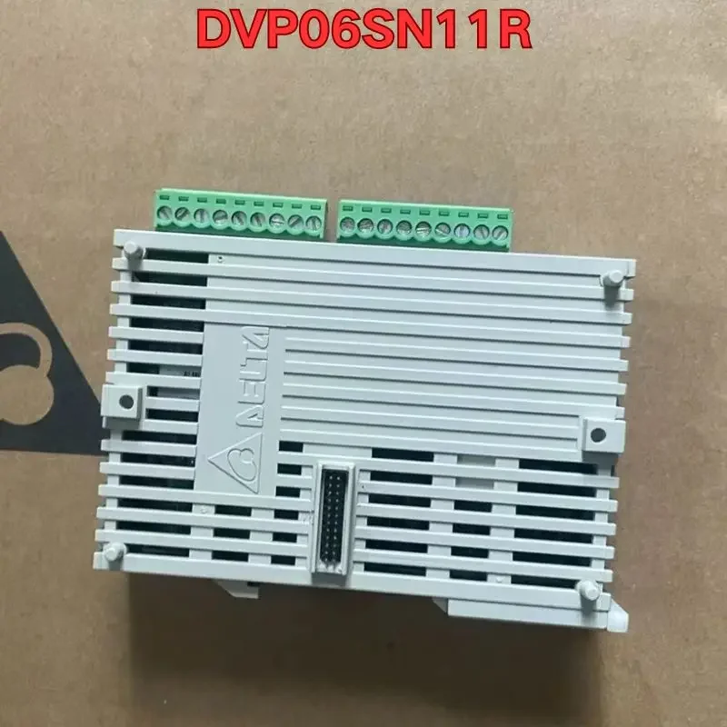 Second-hand PLC module DVP06SN11R function test is normal