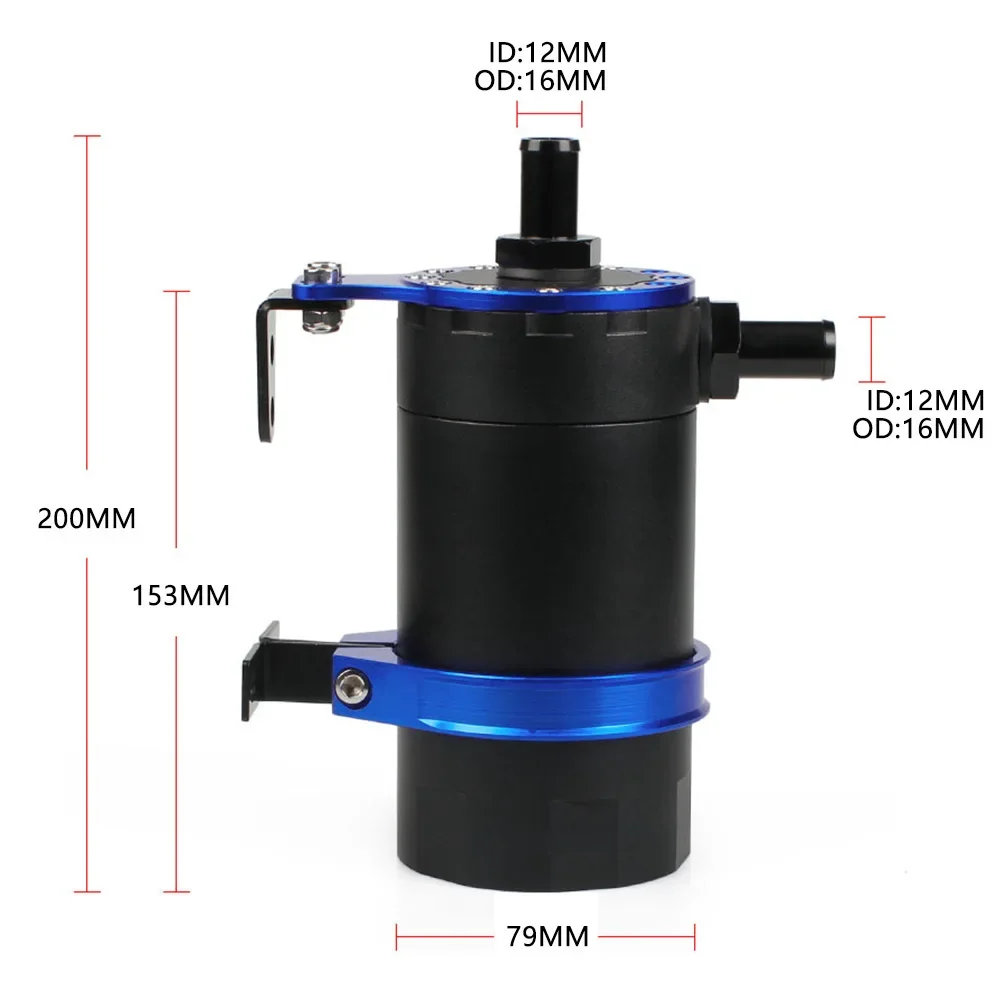 Oil Ventilation Pot Waste Gas Waste Oil Recovery Filter Pot Adjustable Assembly Fixed Belt Filter