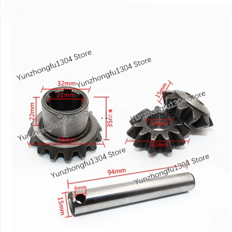 Electric Tricycle Accessories Differential Planetary Gear Box Rear Axle Gear Bevel Gear