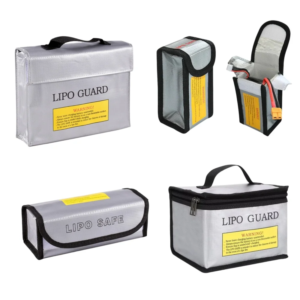 

Высококачественная литиевая батарея, огнестойкая водонепроницаемая взрывозащищенная сумка, защитная сумка для RC LiPo батареи, безопасный защитный мешок для зарядки