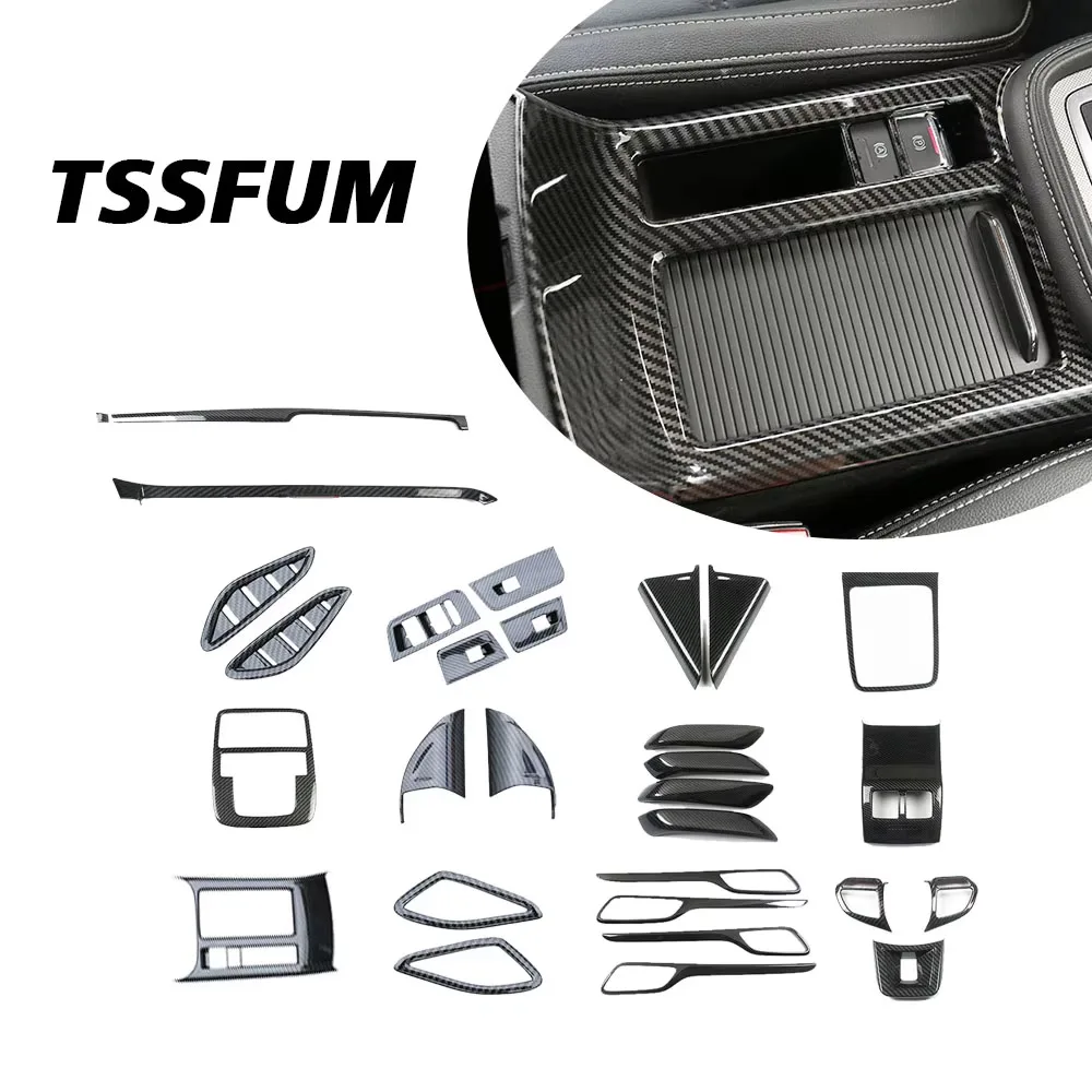 

Накладка на панель переключения передач из карбона для интерьера автомобиля MG 6 2018-2024, аксессуары