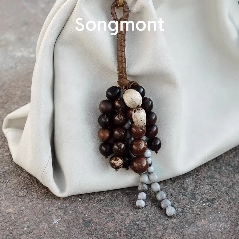Songmont Wish Seed String Natural Bodhi Seed Pendant Bag Pendant