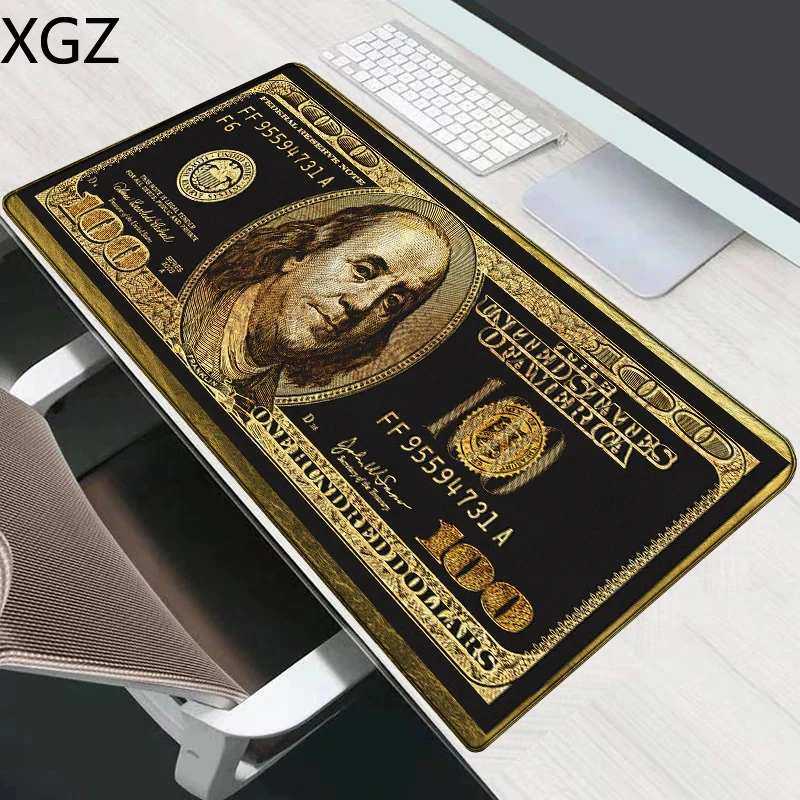 Large office dollar printing mouse pad desk mat PC accessories keyboard desktop protection mats esports gaming Novo money rug