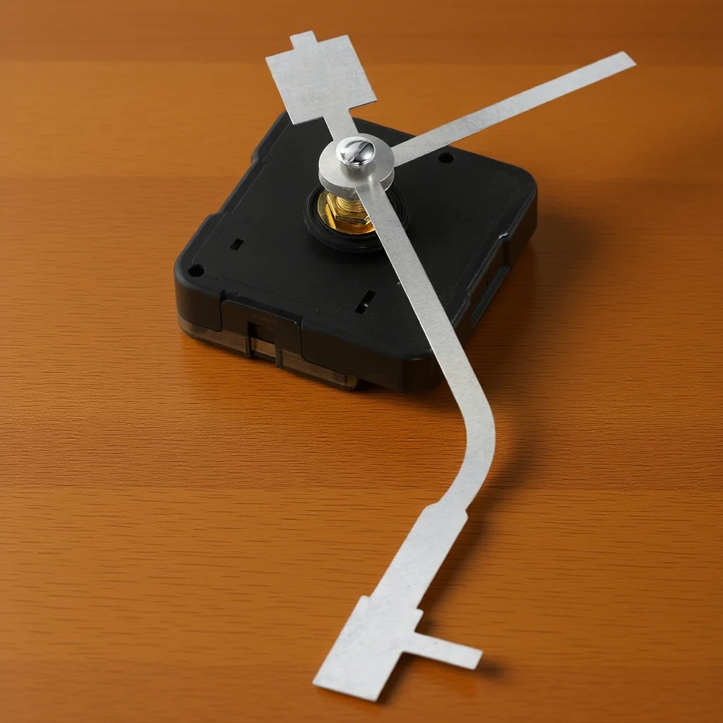 

1pcs Quartz Clock Movement Replacement Vinyl Record Style Hands Silver Silent Wall Clock Mechanism Diy Repair Kit Home Decor