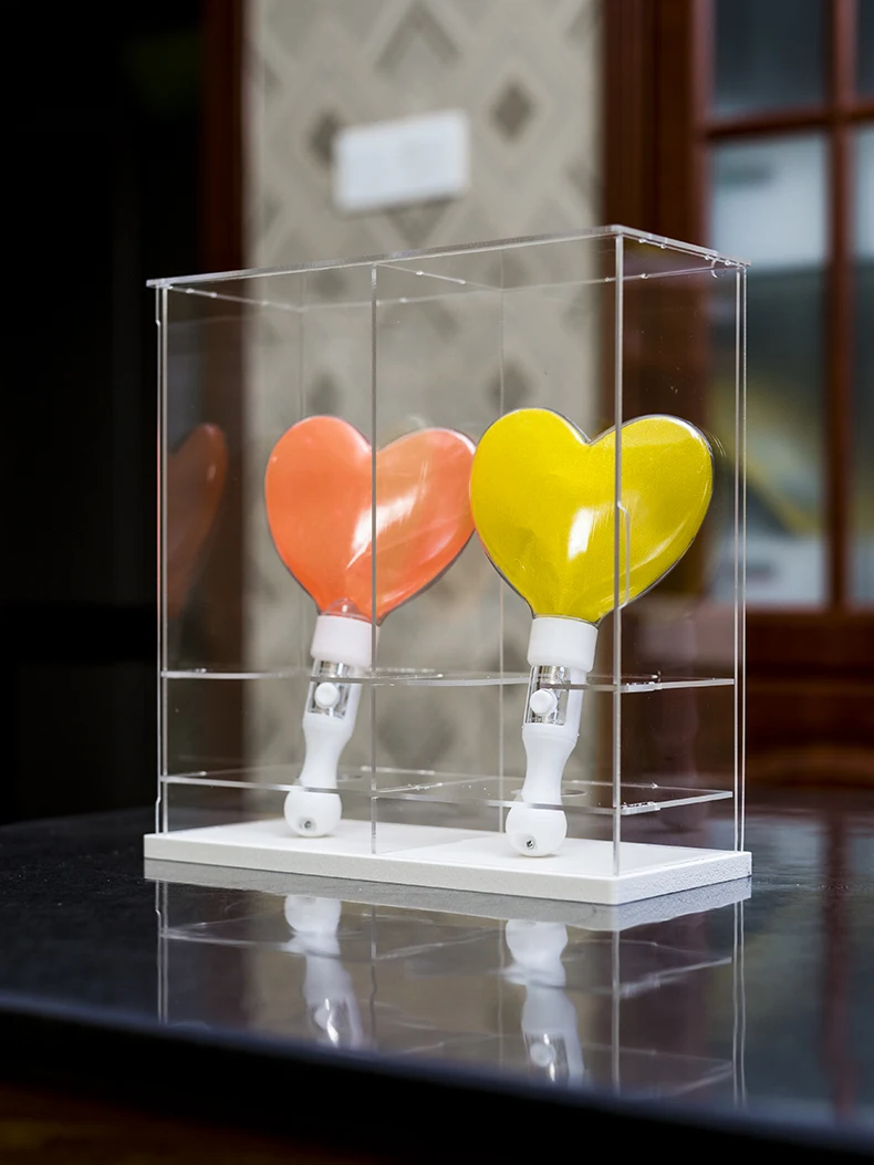 Clear Acrylic Display Box For Carat Stick Light Stick Support Stick Concert Ticket Hand Lamp Idol Collection Dustproof Showcase