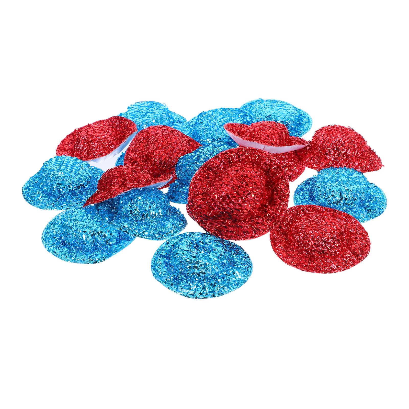 20 قطعة قبعات بطة صفراء مصغرة أغطية رأس صيفية صغيرة للحرف اليدوية إكسسوارات كاواي لطيفة للأنشطة الخارجية للأطفال #3