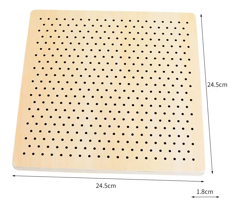 Holz Puzzle Blöcke Spielzeug Vielfalt Pilz Nagel Pixel Malerei Holz Pilz Nagel Montage Board Baby Intelligenz Wachstum Spielzeug