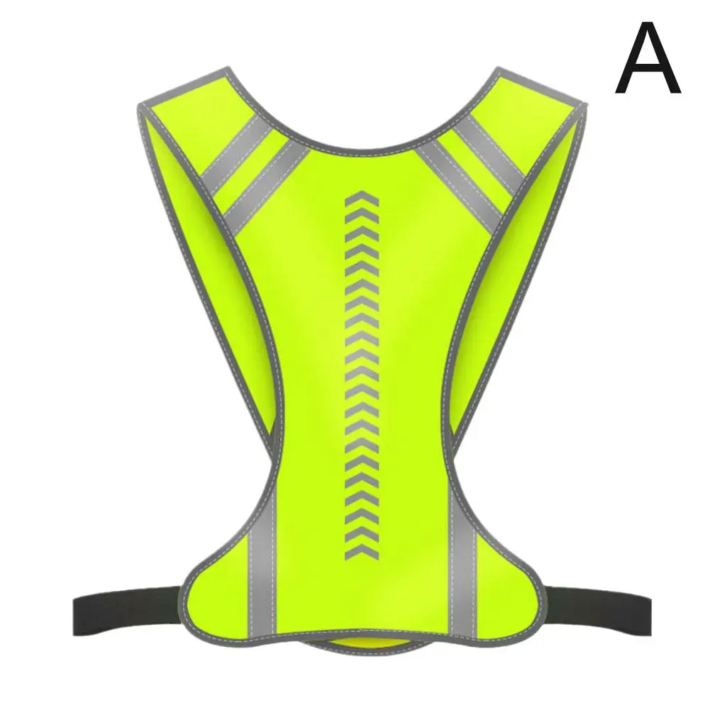 Hochsichtbare Sicherheitsweste für Motorradfahrer, Reflektierende Fahrradweste, Verkehrssicherheitsjacke, Nachtlaufweste, Reflektierendes Arbeitskleidungsstück – Detail 3
