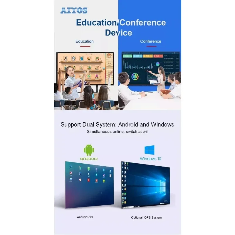 all-in-one computers Teaching Machine electronic smart Interactive Board Pen Teaching And Conference all in one computer