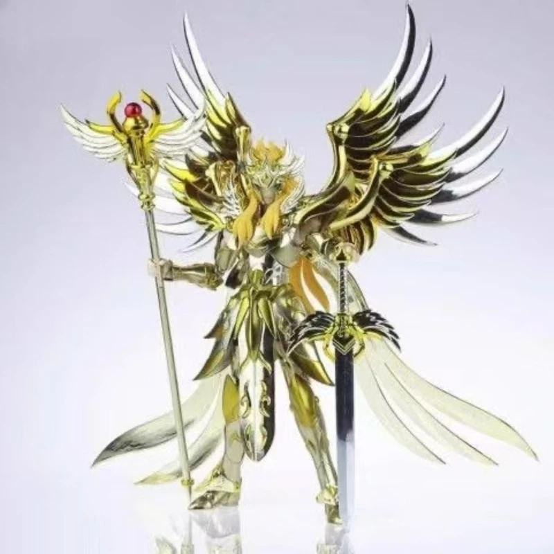 

Brand new in stock original Saint Seiya MST Zeus assembled model movable figures collection ornaments holiday gift decorations