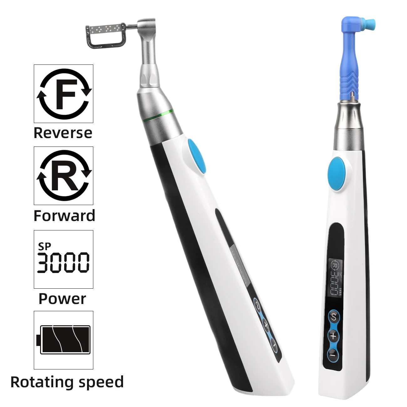 

2-in-1 Dental Electric Wireless IPR System Orthodontic & Polishing Motor For Teeth Polisher Enamel Reduction Dentistry Tools