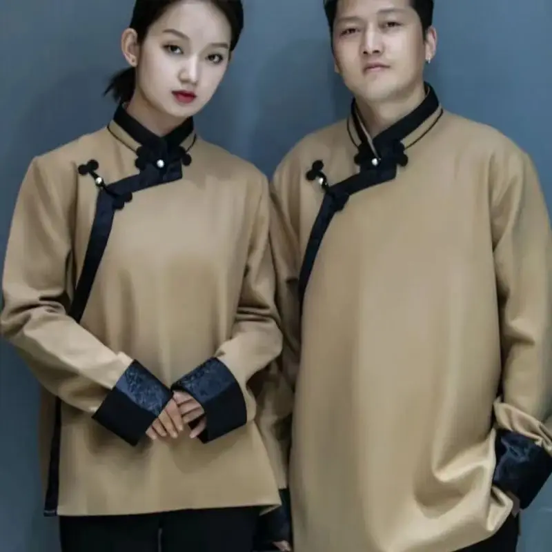 Jesienna nowa koszula para tybetańska klasyczna koszula kardigan kurtka