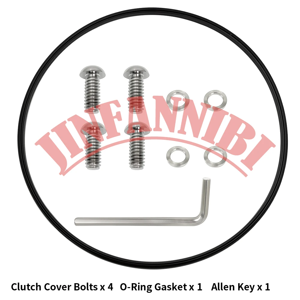 

Комплект из 4 титановых болтов для крышки картера Harley Sportster 883 1200 1994-2003