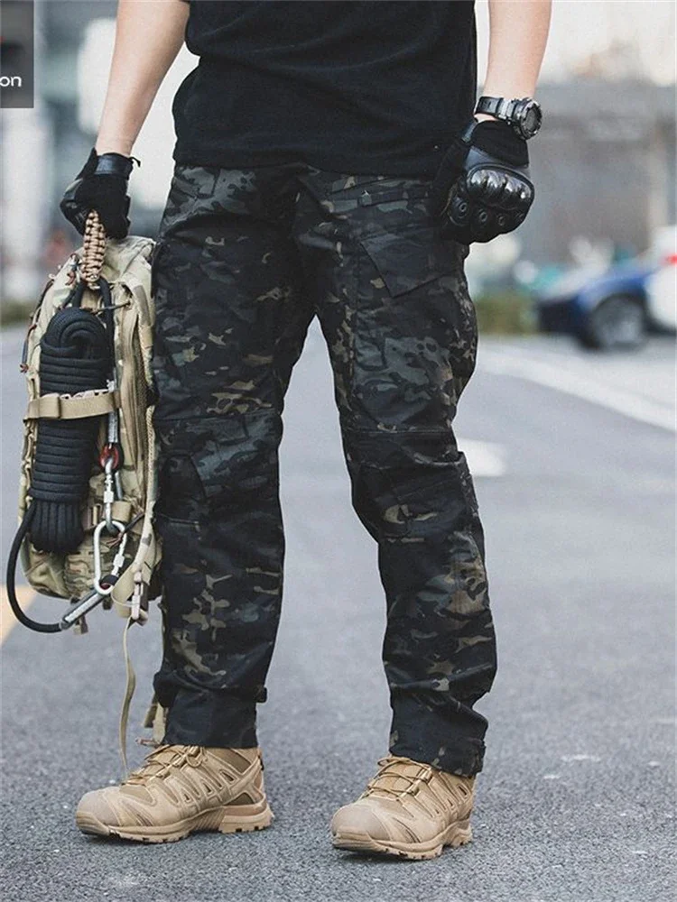 Men's Outdoor Camouflage Training Pants Multifunctional Work Pants Men's Autumn And Winter Tactical Tom G4 Combat Pants
