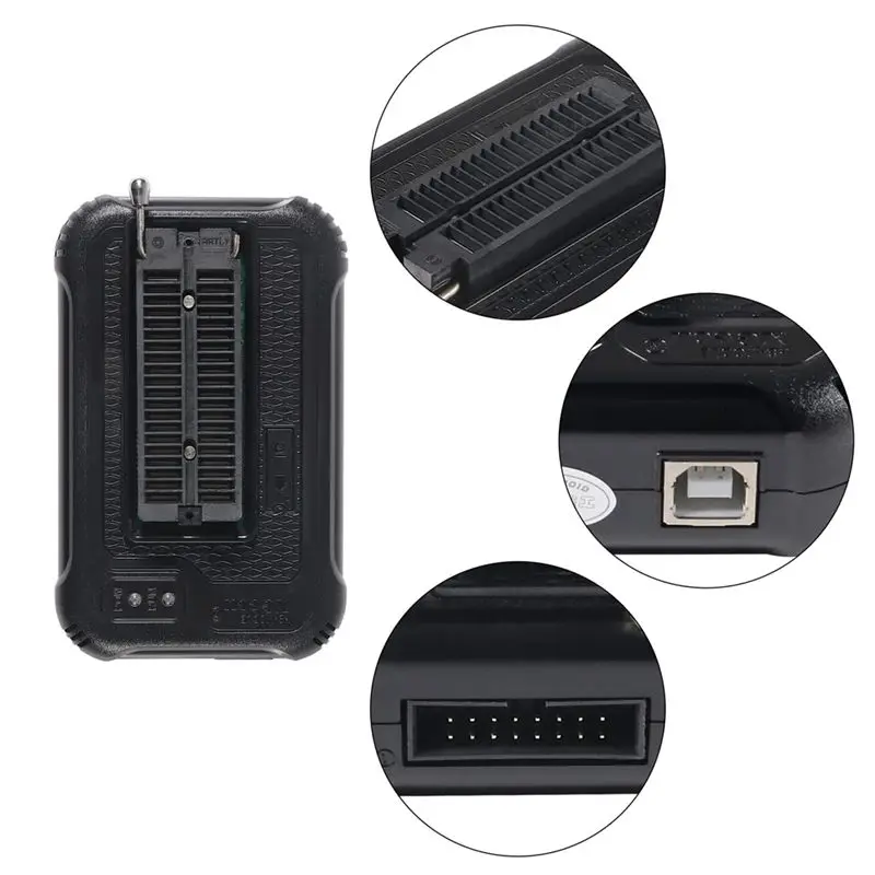 (Flash Sale) T48 TL866-3G Programmer + ISP Cable Support 31000+ Ics For SPI/Nor/NAND Flash/EMMC BGA153/162/169/100/221 TSOP/SOP/