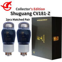 Shuguang CV181-Z Vacuum Tube Replacement 6SN7 CV181 6N8P 6H8C ECC32 CV1998 HIFI Audio Valve Tube Matching Quad