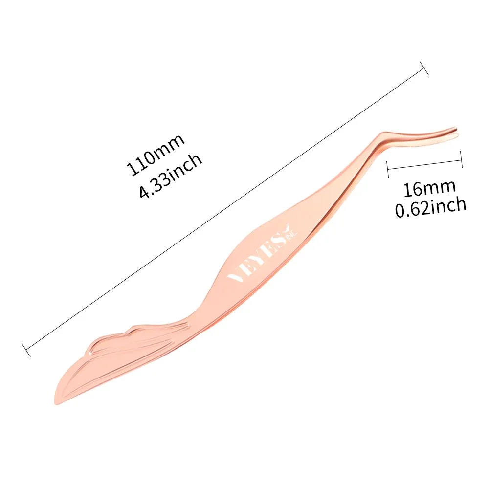 Veyes Inc-Pince à épiler pour extension de cils, outil de maquillage professionnel