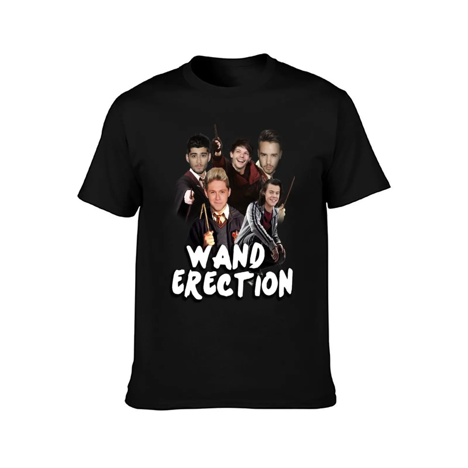 Wand Erection Parody Shirt T-Shirt cotton t-shirt plain for man package T-Shirt