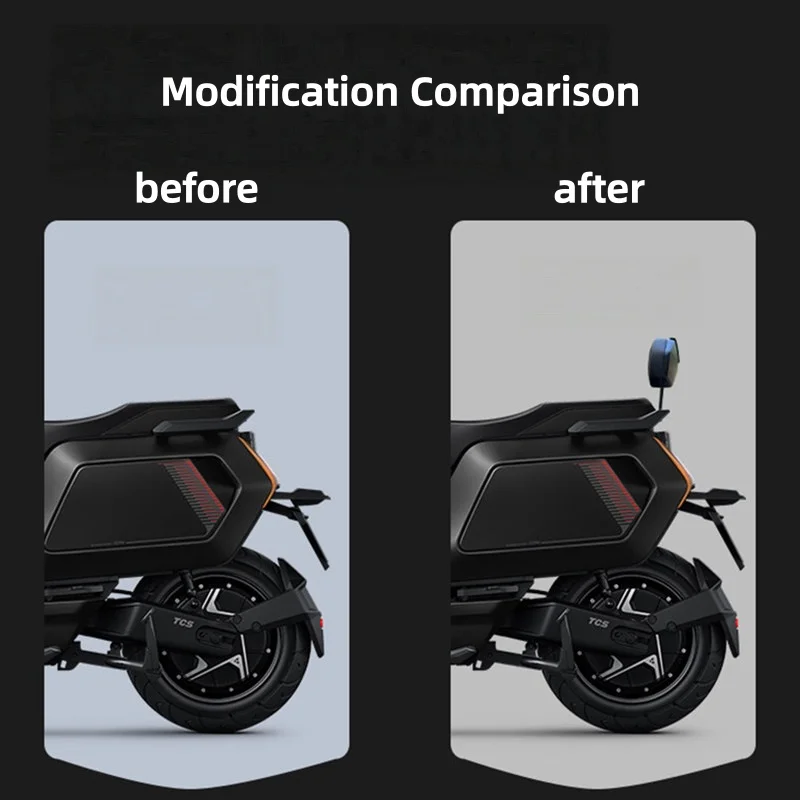 For NIU None electric scooter rear backrest cushion, new dedicated lumbar support modification accessories