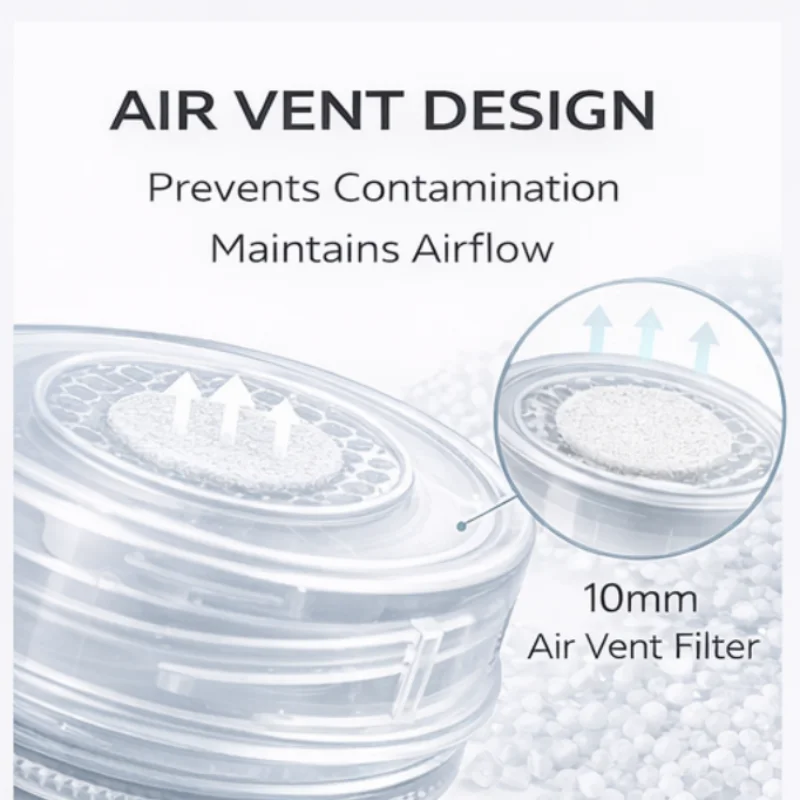 Glass Tissue Culture Bottle Caps Tissue Culture Plastic Sealing And Breathable Caps Culture Bottle Caps