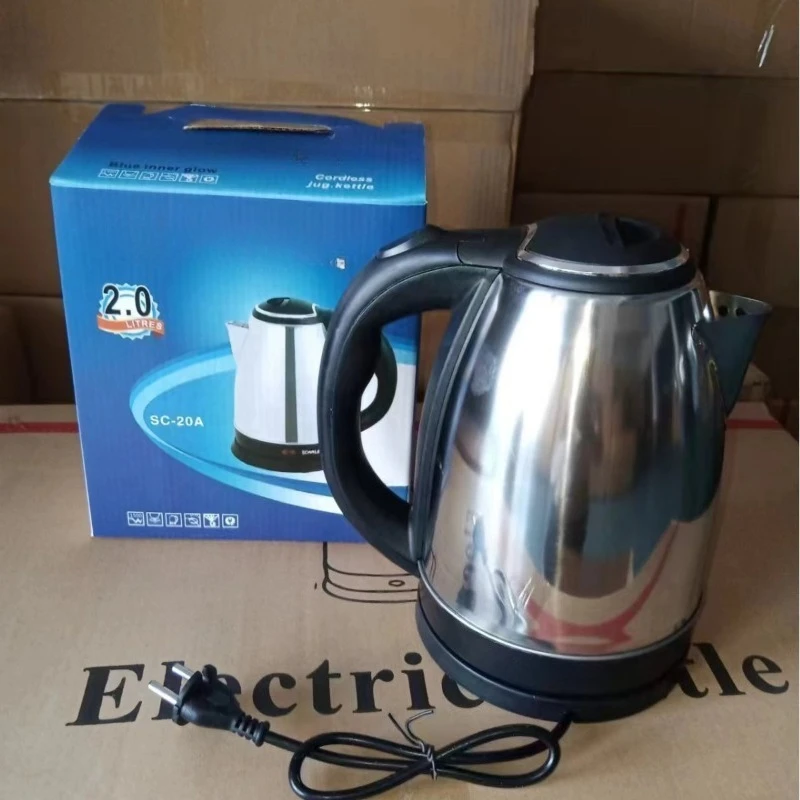 Stainless Steel Electric Kettle Food Grade Auto Shut Off Water Boiler Household Water Heater