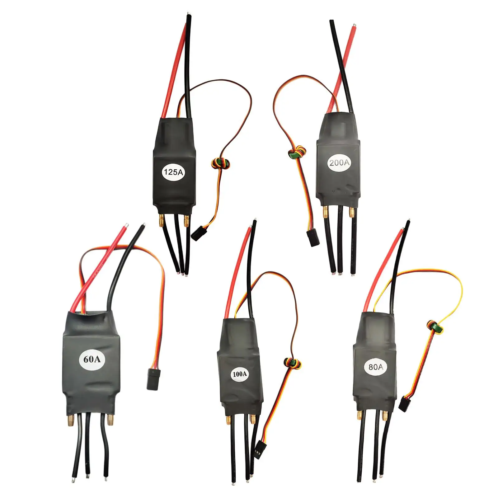 Remote Control Boat ‑Way Cooling ESC Repleacment for RC Boat Accessory