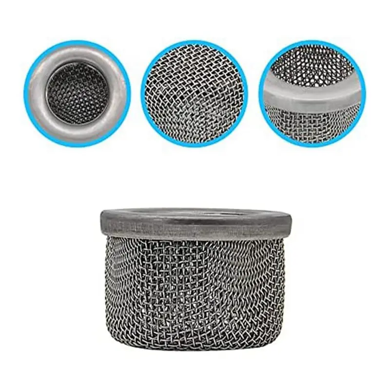 A27F-10X 181072 Or 181-072 Inlet Strainer Screen Filter With 1In NPT Thread For 1095 1500 Airless Paint Sprayer Suction Hose