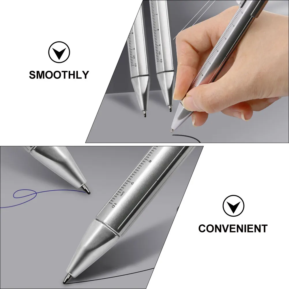 

8 Pcs Vernier Caliper Ballpoint Pen Scale Students Stationery Writing Plastic Ball-point Tool Pens
