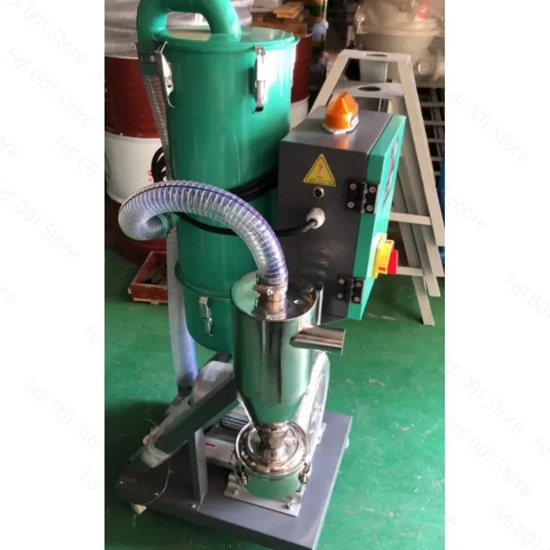 Stainless Steel Caliber 50mm Material Suction Machine Feeder with Cyclone Dust Collector Air Dust Exhaust And Intake Filter
