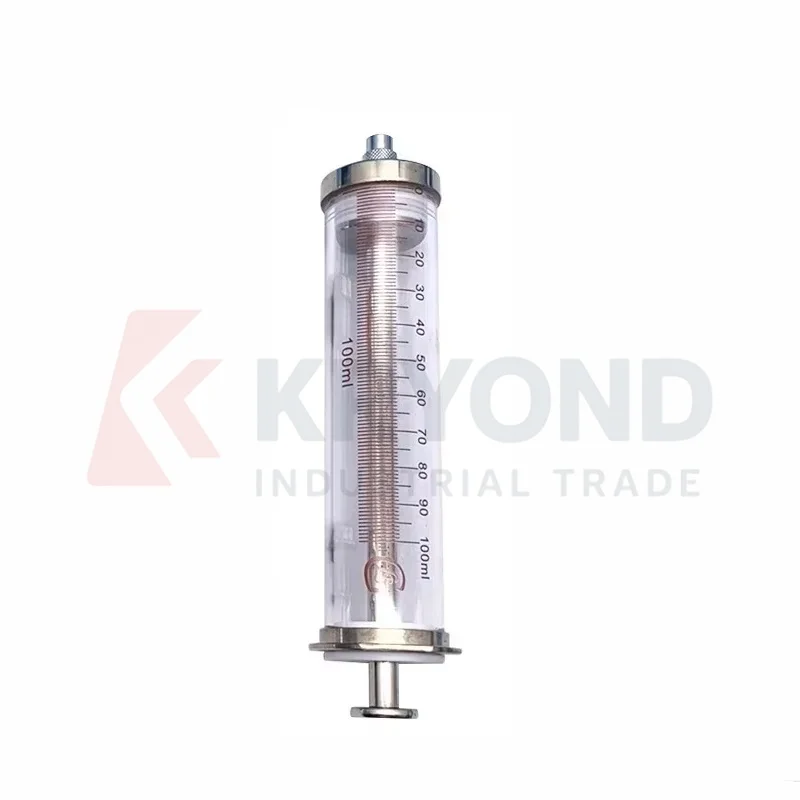Microsampler Microliter Syringe High Precision Airtight Micro Injector 10ml 25ml 50ml 100ml PTFE Piston Luer Lock Needle