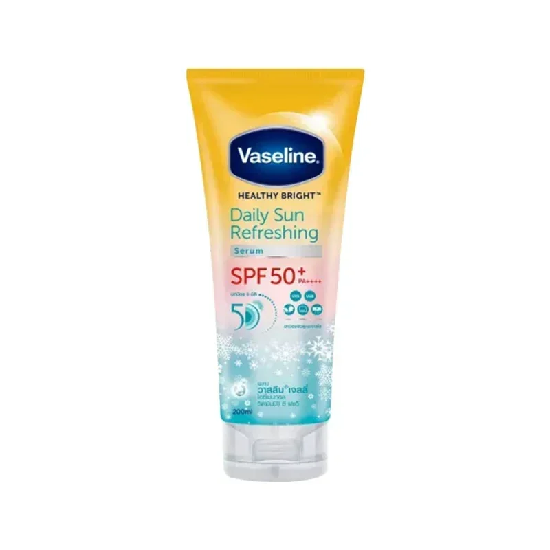 Vaseline 170ml Ice Cold Body Sunscreen Cream Large Volume SPF50+ Refreshing Body Care Niacinamide Moisturise Brighten SkinCare