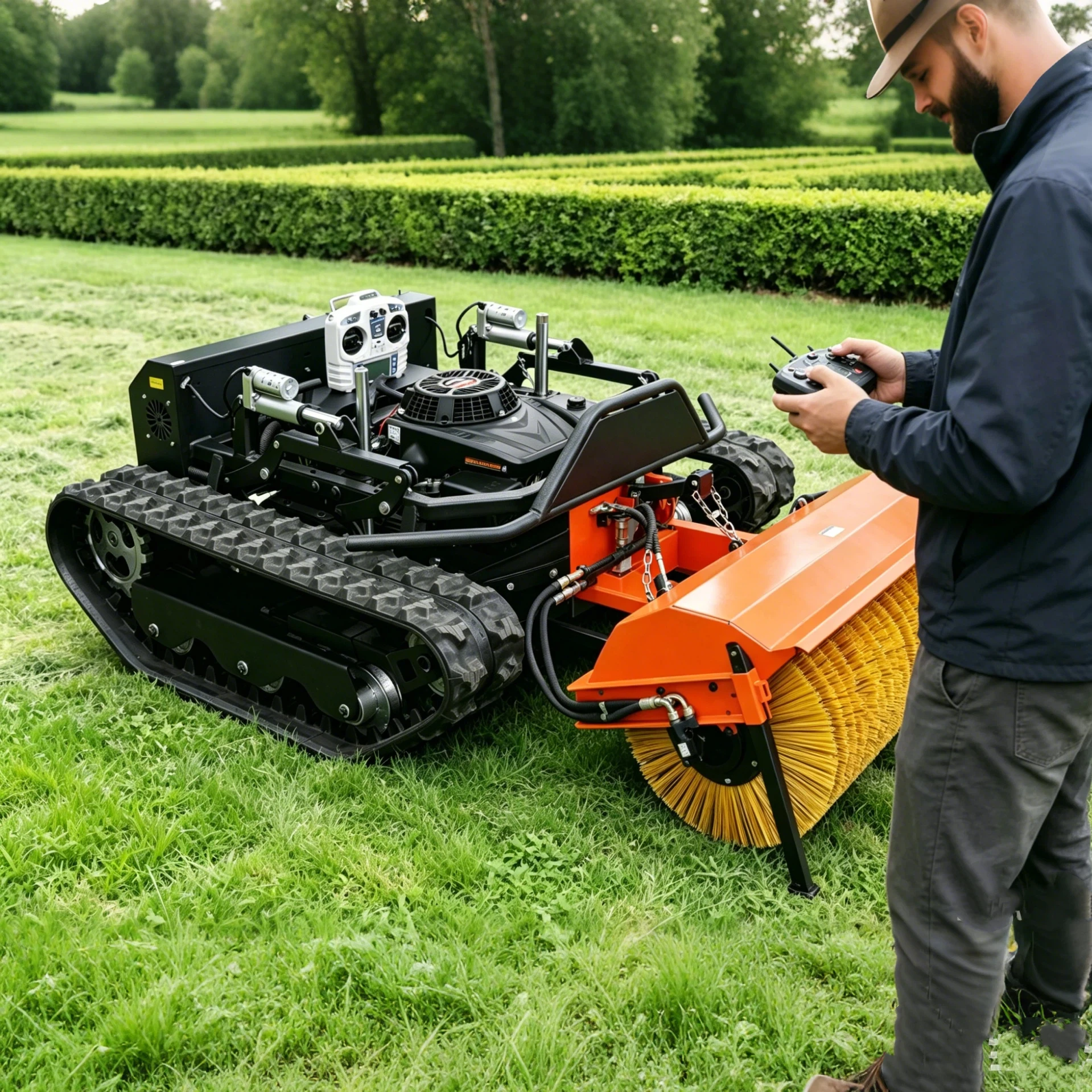 

2026 Mini Reel Lawn Mower Manual Silent Grass Cutter Small Lawn Eco-Friendly Trimming Tool Customized Lawn Mower