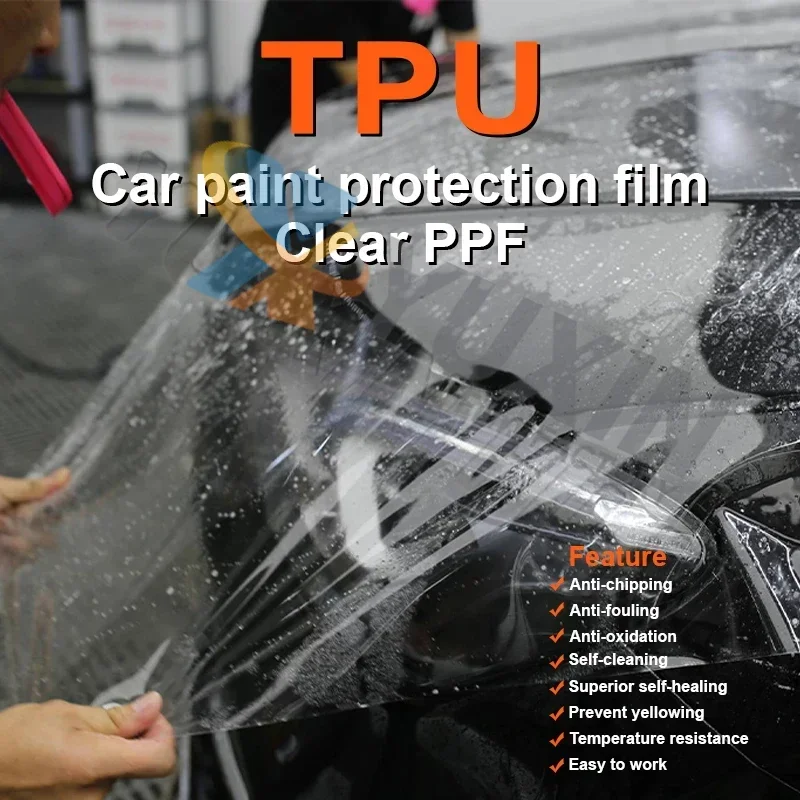 Hot Selling PPF 10 Years Warranty Anti-yellow Self Healing 1.52*15m TPU Car Paint Protection Film