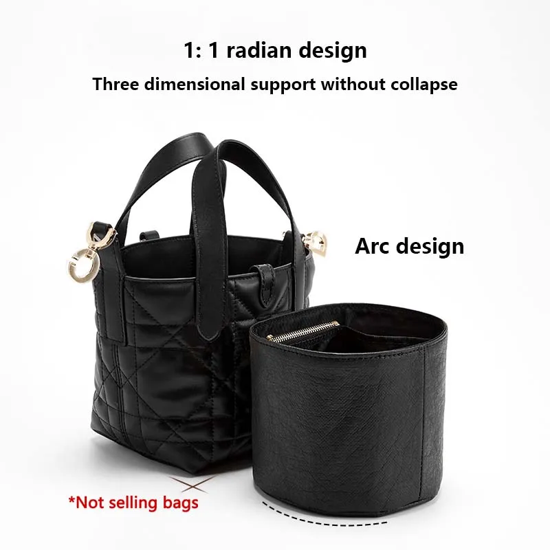 Bag organizer insert for toujours Dupont paper durable waterproof storage bag support bag accessories