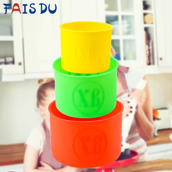 FAIS DU DIY Desserts Baking Mold Tools No-stick Round Silicone Cake Mold Mousse Cake…