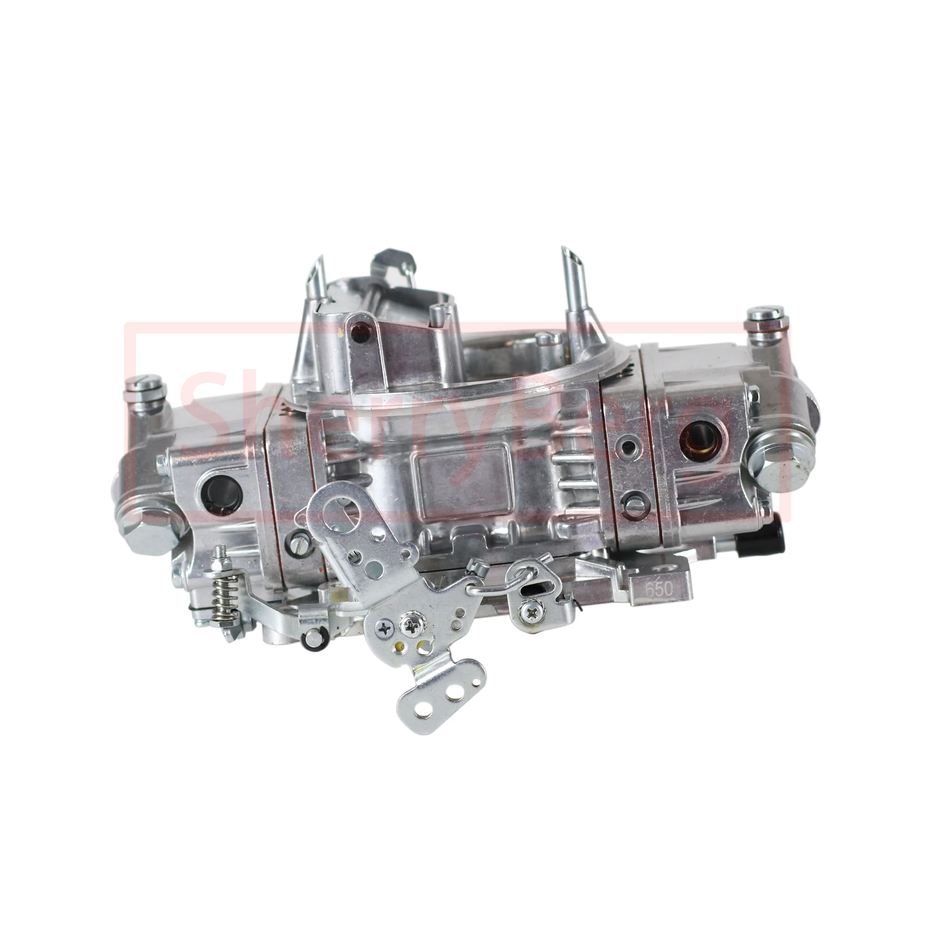 SherryBerg Carb BR-67255 4 Barrel 650 CFM Brawler Double-Pumper Carburetor E-Choke bbl Rep. for GM FORD CHEV Carburettor 650CFM