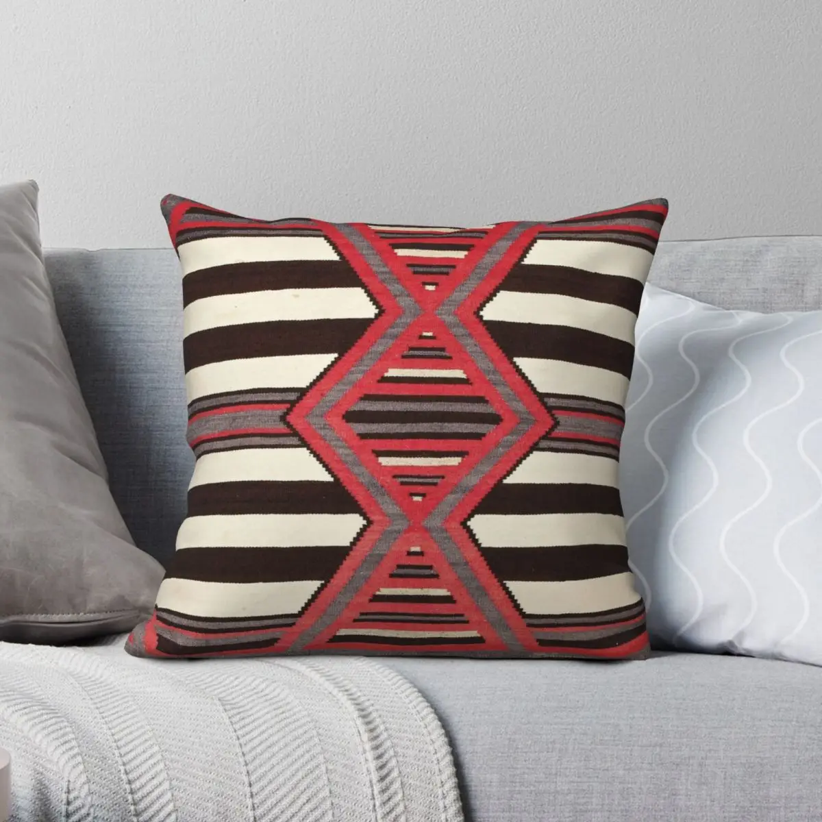 

WEARING BLANKET Pillowcase Polyester Linen Velvet Printed Zip Decorative Bed Cushion Cover