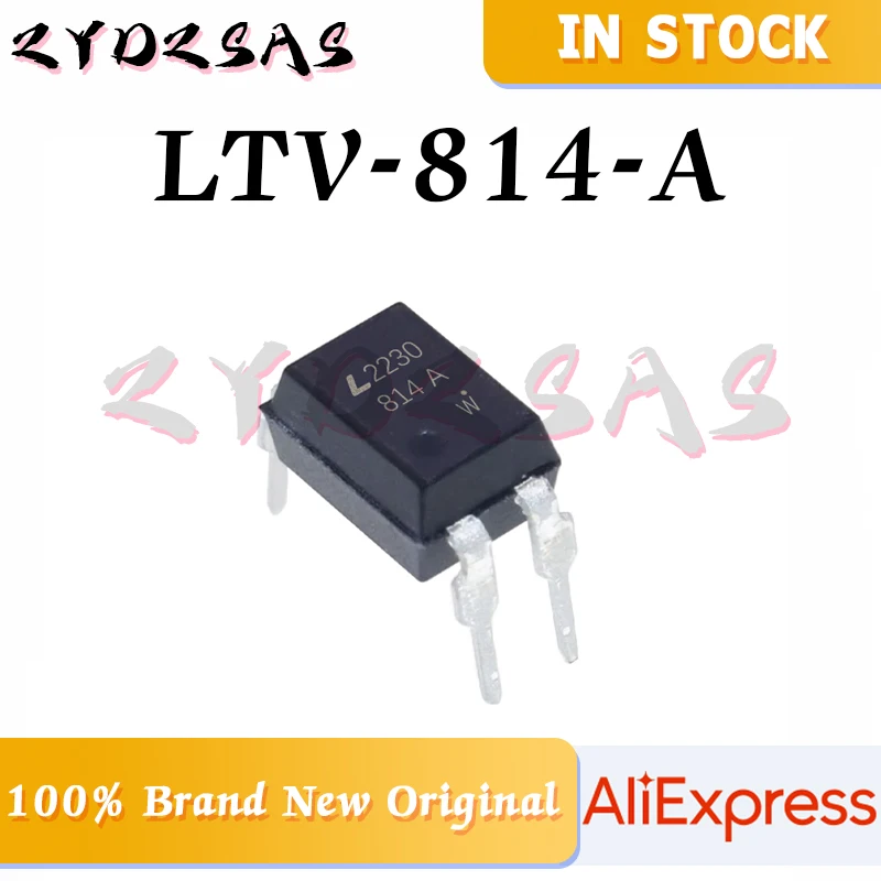 (10Pieces) Original Genuine In-line LTV-814-A DIP-4 Transistor Output Photocoupler Chip