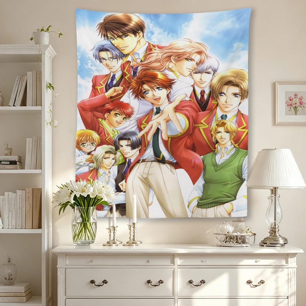 La Corda d'Oro All Male Characters Tapestry School Uniform Anime Wall Hanging