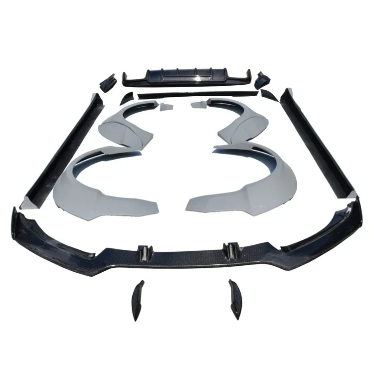 

Auto Car Parts Accessories Carbon Fiber Front Lip for 2016-2017 A5