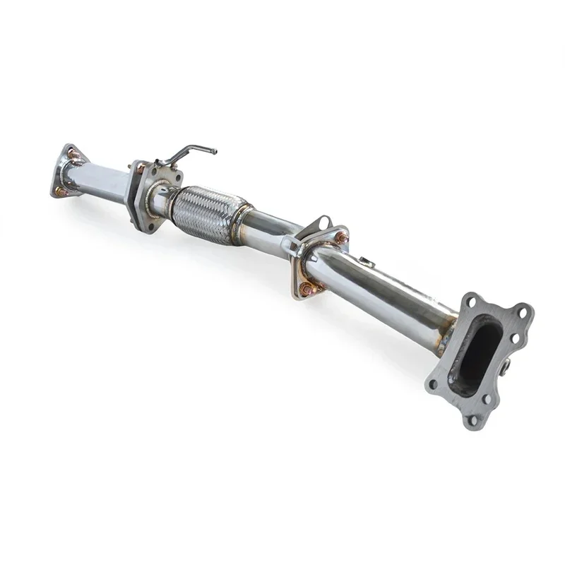 High Quality High Flow Stainless Steel Exhaust Downpipe With Catalytic Converter For TL 2.4 2009-2014