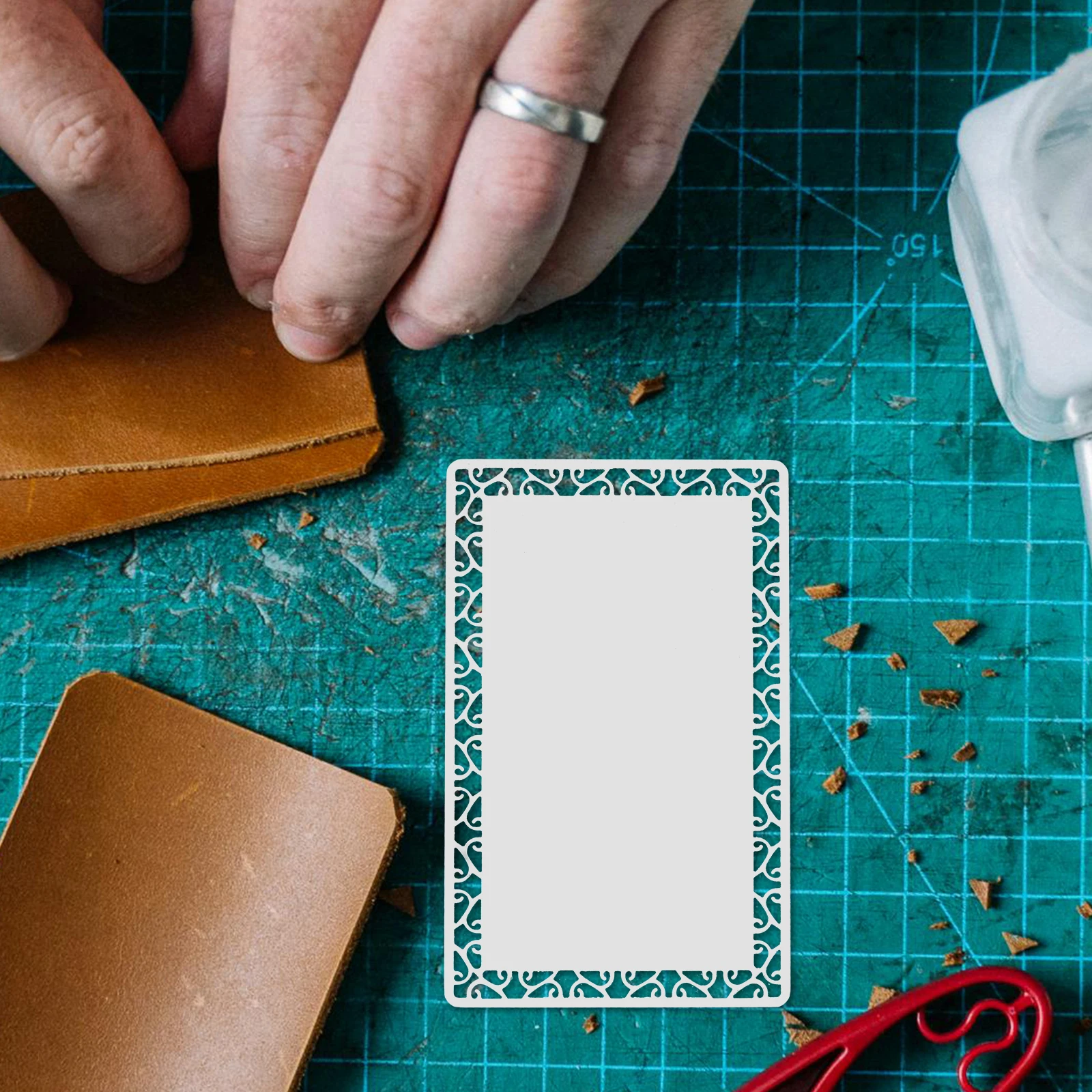 

10Pcs Blank Metal Sublimation Cards Aluminum Alloy Name Card Blanks for Business Reward Membership Tags Engraving Compatible