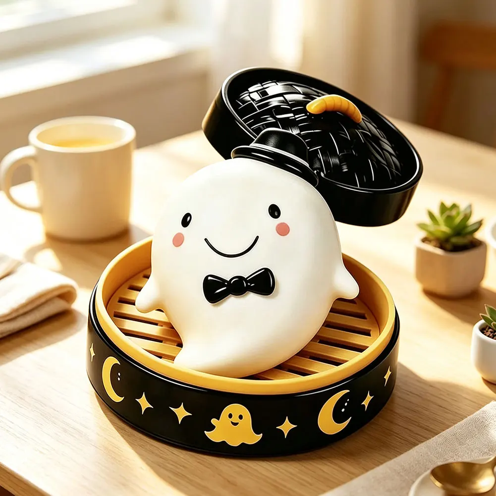 Halloween Ghosts Squishies Squeeze Toys Cute Soft Slow-Rising Stress Relief Kids Adults Toys For Home Travel Office